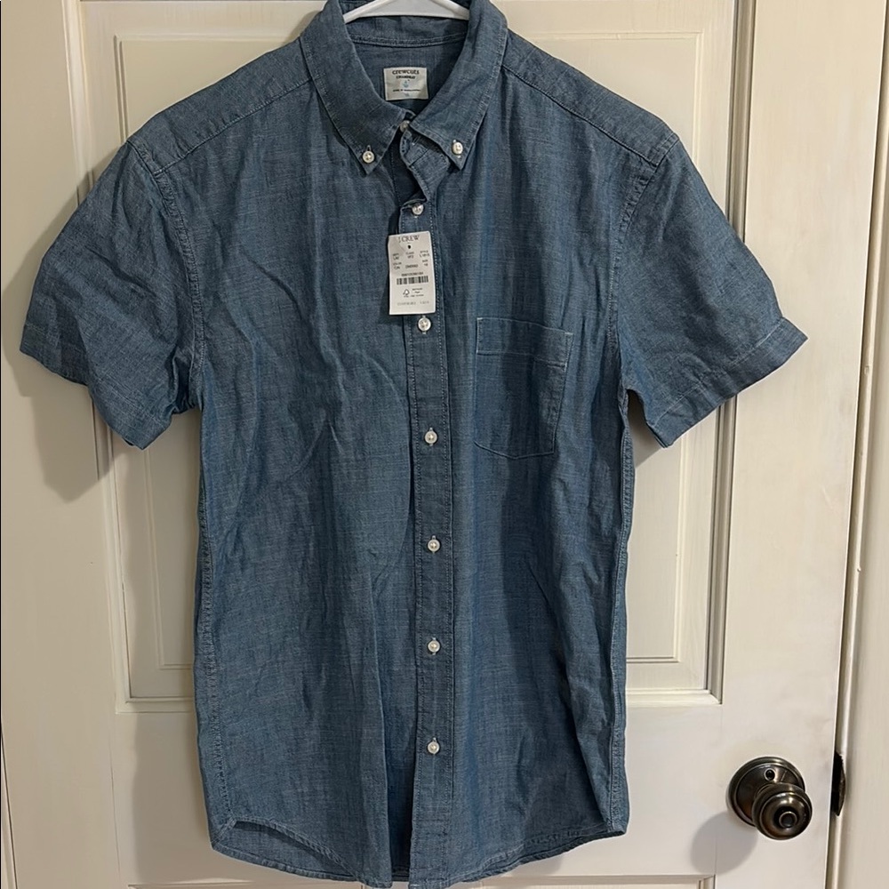 J. Crew Chambray Button-Down Shirt